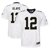 Chris Olave Youth Game Jersey - New Orleans Saints Jerseys