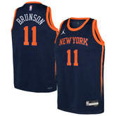 Jalen Brunson New York Knicks Jordan Brand Youth Swingman Jersey