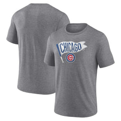 Heather Gray Chicago Cubs Hometown Collection Those Cubbies Tri-Blend T-Shirt