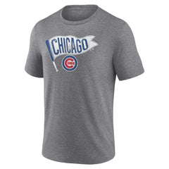 Heather Gray Chicago Cubs Hometown Collection Those Cubbies Tri-Blend T-Shirt