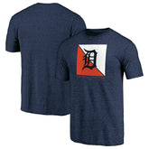 Navy Detroit Tigers Pregame Vibe Tri-Blend T-Shirt