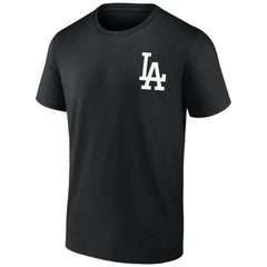 Black Freddie Freeman Los Angeles Dodgers Mister Cartoon Name & Number T-Shirt