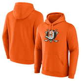 NHL Anaheim Ducks Fanatics Primary Logo Fleece Pullover Hoodie