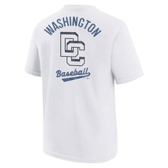 White Washington Nationals Nike Youth 2025 City Connect T-Shirt