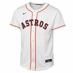 White Jose Altuve Houston Astros Nike Youth Home Replica Player Jersey