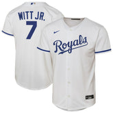 White Bobby Witt Jr. Kansas City Royals Nike Youth Home Replica Player Jersey