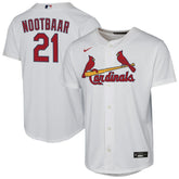 White Lars Nootbaar St. Louis Cardinals Nike Youth Home Replica Player Jersey