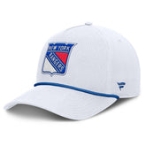 NHL New York Rangers Fanatics Rope A-Frame Adjustable Hat