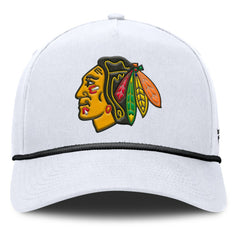 NHL Chicago Blackhawks Fanatics Rope A-Frame Adjustable Hat