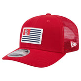 Red St. Louis Cardinals New Era Flag 9SEVENTY Stretch-Snap Hat