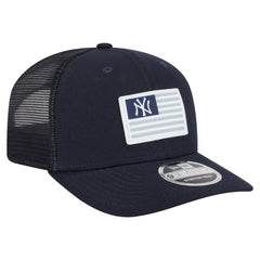 Navy New York Yankees New Era Flag 9SEVENTY Stretch-Snap Hat