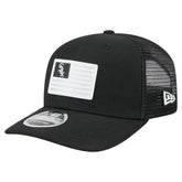 Black Chicago White Sox New Era Flag 9SEVENTY Stretch-Snap Hat