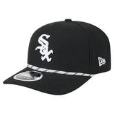 Black Chicago White Sox New Era Multi-Rope 9SEVENTY Stretch-Snap Hat