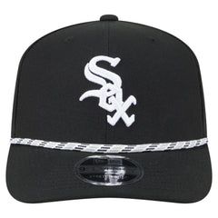 Black Chicago White Sox New Era Multi-Rope 9SEVENTY Stretch-Snap Hat