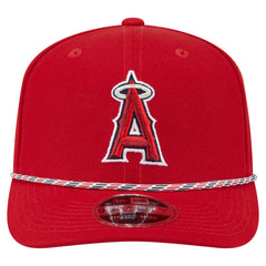 Red Los Angeles Angels New Era Multi-Rope 9SEVENTY Stretch-Snap Hat