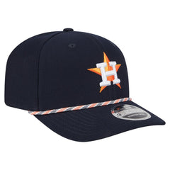 Navy Houston Astros New Era Multi-Rope 9SEVENTY Stretch-Snap Hat
