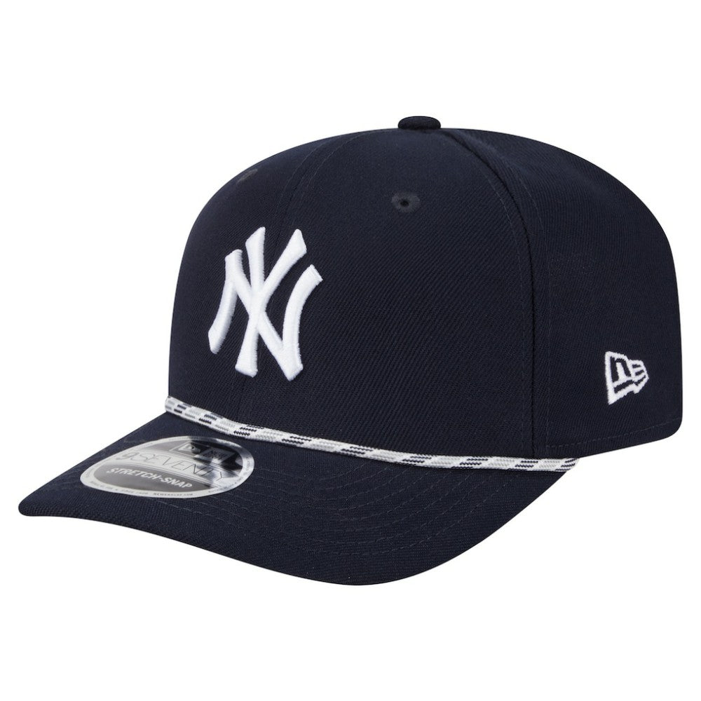 Navy New York Yankees New Era Multi-Rope 9SEVENTY Stretch-Snap Hat