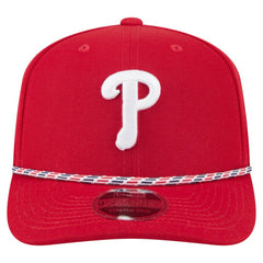 Red Philadelphia Phillies New Era Multi-Rope 9SEVENTY Stretch-Snap Hat