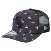 Navy Chicago White Sox New Era Adventure Drinks Pattern 9SEVENTY Stretch-Snap Hat