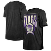 New Era Sacramento Kings Throwback Vintage Boxy Mineral Wash T-Shirt