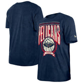 New Era New Orleans Pelicans Throwback Vintage Boxy Mineral Wash T-Shirt
