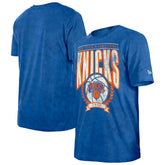 New Era New York Knicks Throwback Vintage Boxy Mineral Wash T-Shirt