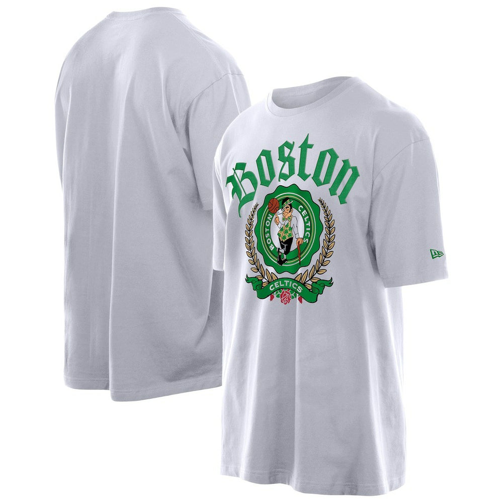 New Era Boston Celtics Throwback Prep Oversized T-Shirt
