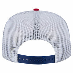 Texas Rangers New Era Tie-Dye Golfer Trucker Adjustable Hat