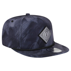 Navy Los Angeles Angels New Era Printed Golfer Snapback Hat