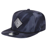 Navy Los Angeles Dodgers New Era Printed Golfer Snapback Hat
