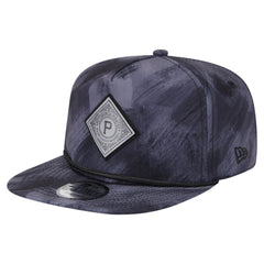 Navy Pittsburgh Pirates New Era Printed Golfer Snapback Hat