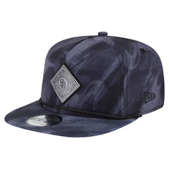 Navy San Diego Padres New Era Printed Golfer Snapback Hat