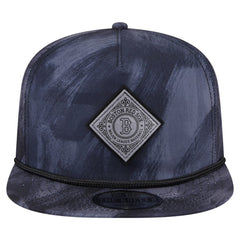 Navy Boston Red Sox New Era Printed Golfer Snapback Hat