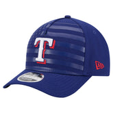 Royal Texas Rangers New Era American Flag 9FORTY M-Crown A-Frame Adjustable Hat