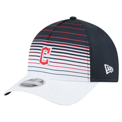 Navy Cleveland Guardians New Era Gradient 9FORTY M-Crown Adjustable Hat