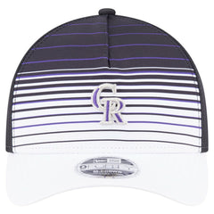 Black Colorado Rockies New Era Gradient 9FORTY M-Crown Adjustable Hat