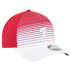 Red Philadelphia Phillies New Era Gradient 9FORTY M-Crown Adjustable Hat