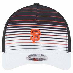 Black San Francisco Giants New Era Gradient 9FORTY M-Crown Adjustable Hat