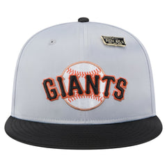 Gray/Black San Francisco Giants New Era Satin 59FIFTY Fitted Hat