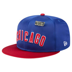 Royal/Red Chicago Cubs New Era Satin 59FIFTY Fitted Hat