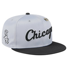 Gray/Black Chicago White Sox New Era Satin 59FIFTY Fitted Hat