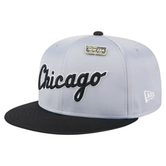 Gray/Black Chicago White Sox New Era Satin 59FIFTY Fitted Hat