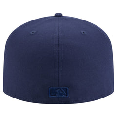 Navy Atlanta Braves New Era Color Pack A-Frame 59FIFTY Fitted Hat