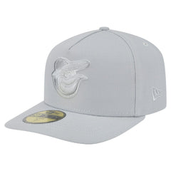 Gray Baltimore Orioles New Era Colorpack A-Frame 59FIFTY Fitted Hat
