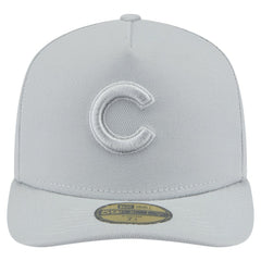 Gray Chicago Cubs New Era Colorpack A-Frame 59FIFTY Fitted Hat
