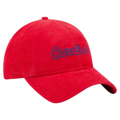 Red St. Louis Cardinals New Era Women's Corduroy 9TWENTY Adjustable Hat