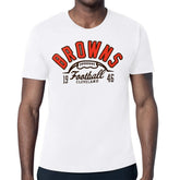 Starter Half Ball Logo T-Shirt - Cleveland Browns T-shirts