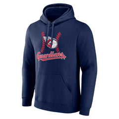 Navy Cleveland Guardians Fastball Pullover Hoodie