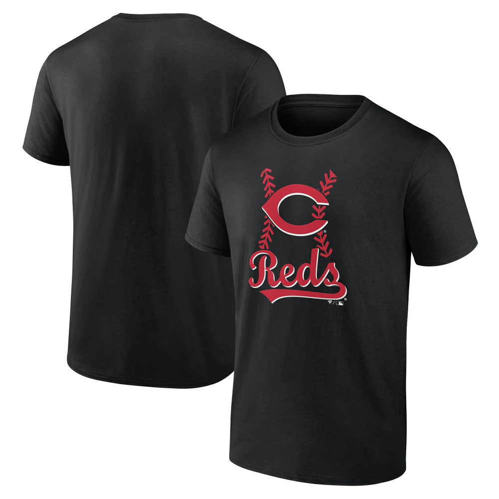 Black Cincinnati Reds Fastball T-Shirt