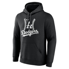 Black Los Angeles Dodgers Fastball Pullover Hoodie